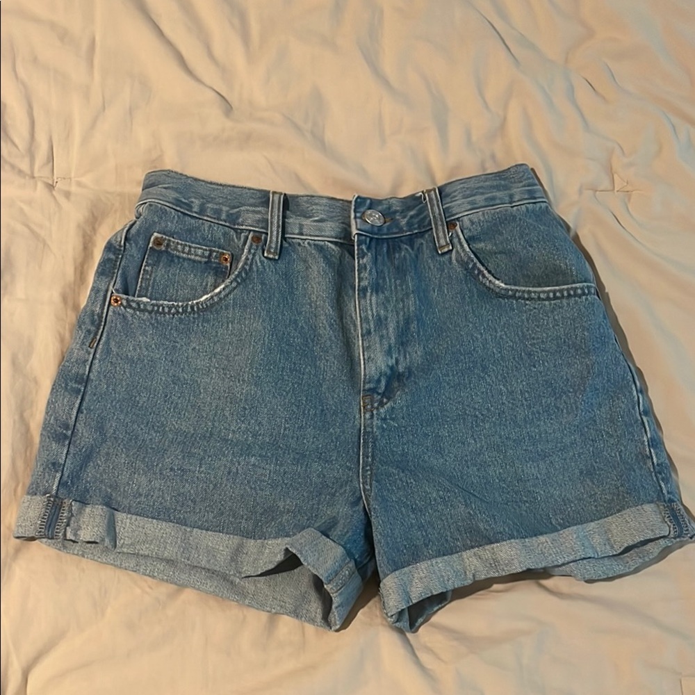 BDG Light Blue Jean Shorts